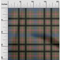 thumbnail image 1 of oneOone Cotton Jersey Olive Green Fabric Madras Check Diy Clothing Quilting Fabric Print Fabric By Yard 58 Inch Wide, 1 of 1