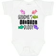 thumbnail image 3 of Inktastic Grandma's Fishing Buddy with Colorful Fish Boys or Girls Baby Bodysuit, 3 of 5