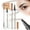 Black, variant on 2024 New Magic Eyebrow Pencil, 3D Waterproof Long-Lasting Eyebrow Pen, Natural Fine Stroke Microblading Eyebrow Pencil,Light Brown