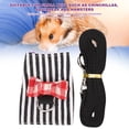 thumbnail image 4 of Arnés Para Hámster, Arnés Para Animales Pequeños, Arnés Ajustable Para Animales Pequeños, Diseños De Gancho Y Bucle, Ardillas Para Hámsteres Chinchillas Ccdes Otros, 4 of 8