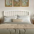 thumbnail image 2 of Tête de Lit en Bois Richmond Grand Lit, Blanc, 2 of 6