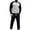 Outfits Sets - Blue, variant on Maqroz Mens Two Piece Tracksuit Matching Sets Contrast Raglan Sleeve Pullover Straight Leg Sweatpants Casual Athletic Activewear Suits Textured Sweatsuits