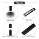 thumbnail image 4 of Bolígrafo de 3 piezas con punta de stylus 2 en 1, bolígrafo de tinta y bolígrafos de stylus de goma de punta fina, negro, 4 of 7