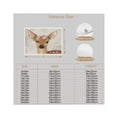thumbnail image 3 of WFSposter Cute Deer Baby Wall Décor for Toddler Boys Girls Room Retro Deer Wearing a Wreath Wall Art Wild Animal Portrait Painting Collection for Bedroom Bathroom Nursery Decor Kids Gifts 12x12in, 3 of 7