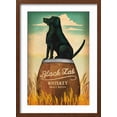 thumbnail image 2 of Art.com Black Lab Whiskey Art Print by Ryan Fowler, Brown Frame Wall Art, 17" x 23", 2 of 5