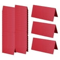 thumbnail image 2 of veasfak 50 Pieces Wedding Place Cards Seating Place Card Buffet Table Cards Tags Elegant red, 2 of 9