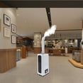 thumbnail image 3 of 23.8L 110V Industrial Humidifier w/4-Core Atomizer & Dual Water Filling, 2000ml/h Mist for 2153ft² Warehouses & Offices, 3 of 16
