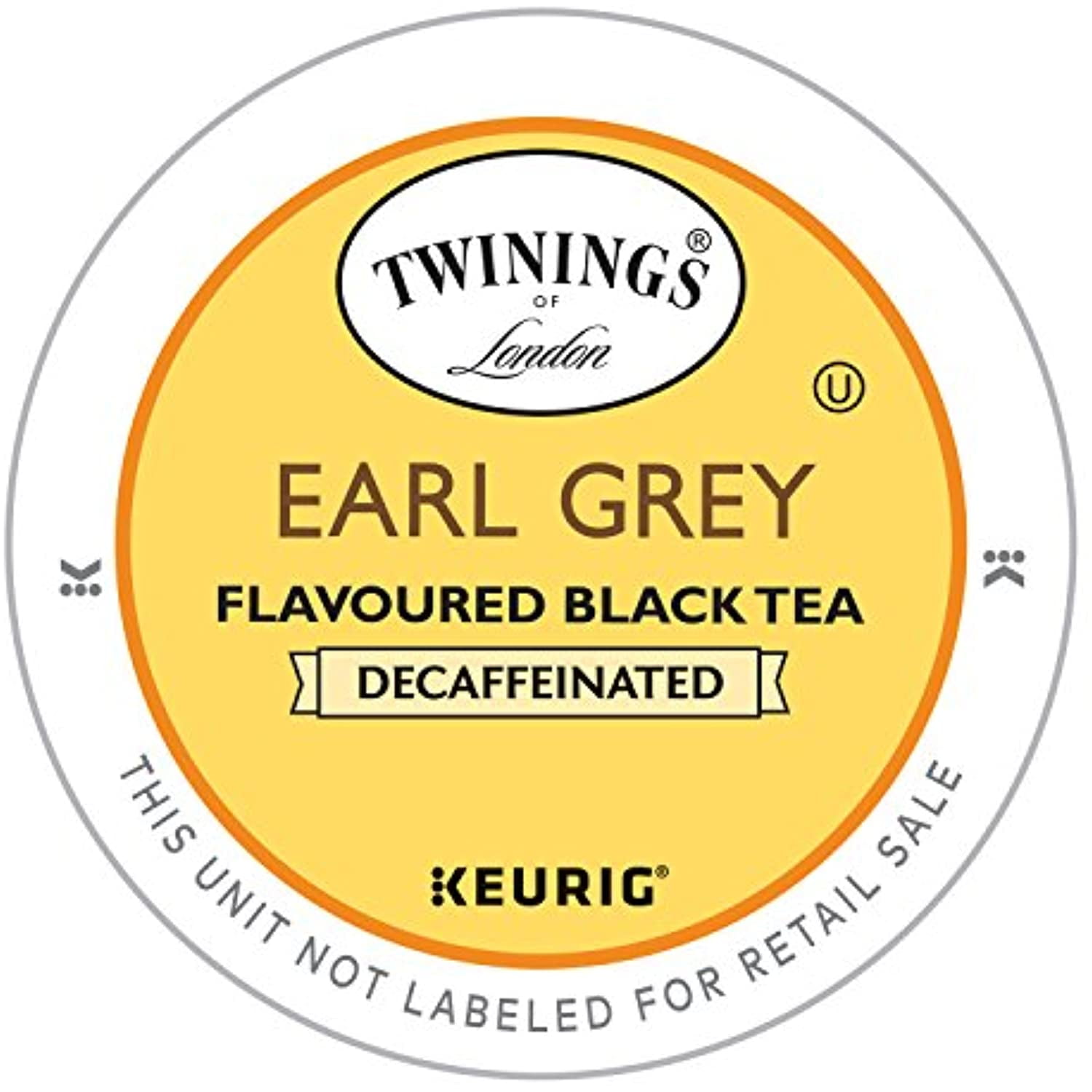 Twinings Earl Grey Decaf Tea Keurig K-Cups, 24 Count