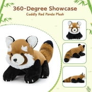 Tezituor 31 Red Panda Stuffed Animal Giant Stuffed Panda Plush Toy