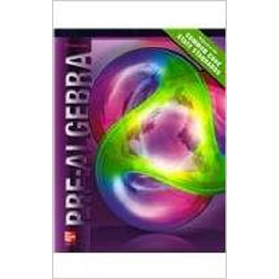 Pre-Owned Pre-Algebra Student Edition (Hardcover) 0078957737 9780078957734