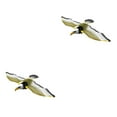 thumbnail image 4 of maskred Life Size Bird Scarer Flying Kite with Light and Sound for Farm Garden Hawk 2Set, 4 of 6