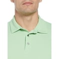 thumbnail image 4 of Ben Hogan Performance Men's Mini Gingham Print Golf Polo Shirt, Sizes S-5XL, 4 of 5