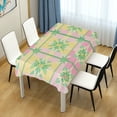 thumbnail image 4 of Yayeee Tablecloths 60" x 60" Rectangle Wrinkle Resistant Party Table Cover, Retro Beige Stars, 4 of 8