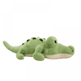 thumbnail image 1 of Almohada para niños de peluche de cocodrilo súper peludo, almohada rellena de Gator con ojos grandes, juguete de peluche de cocodrilo verde lindo, regalos de muñecas de cocodrilo de 40cm, 1 of 5