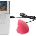 thumbnail image 4 of Dpisuuk Vertical Mouse, Ergonomic USB Wired Mouse Adjustable DPI Optical Computer Mouse for Laptop PC Computer Desktop, Pink, 4 of 9