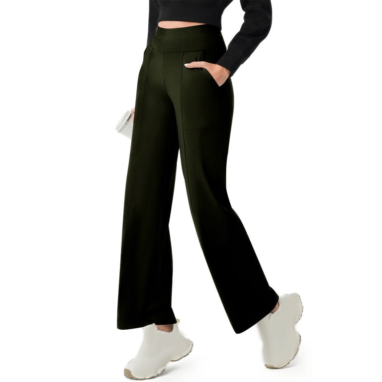 Pantalon XOXO Femme XS – Vert, Taille Basse, Stretch – Neuf Avec étiquettes