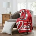 thumbnail image 2 of The Northwest Group  New Jersey Devils 50" x 60" Signature Raschel Plush Throw Blanket, 2 of 2