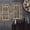 Gold, variant on ESTART 2 Pcs Rustic Farmhouse Metal Scroll Wall Decor, Window Arch Wrought Iron Carved Wall Panels with Medallion Scroll Design for Bedroom, Bathroom and Living Room