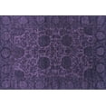 thumbnail image 1 of Ahgly Company Machine Washable Indoor Rectangle Abstract Blue Modern Area Rugs, 3' x 5', 1 of 4