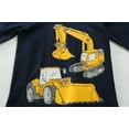thumbnail image 3 of Little Hand Boys 100% Cotton Pajamas Excavator Long Sleeve Pjs Sleepwear 7T, 3 of 7
