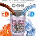 thumbnail image 4 of 1pc Dog mother 30oz Tumbler with Straw & Handle - Insulated Stainless Steel Cup | Holiday Gift for Man Women (Christmas, Valentine's, Birthday), 4 of 7