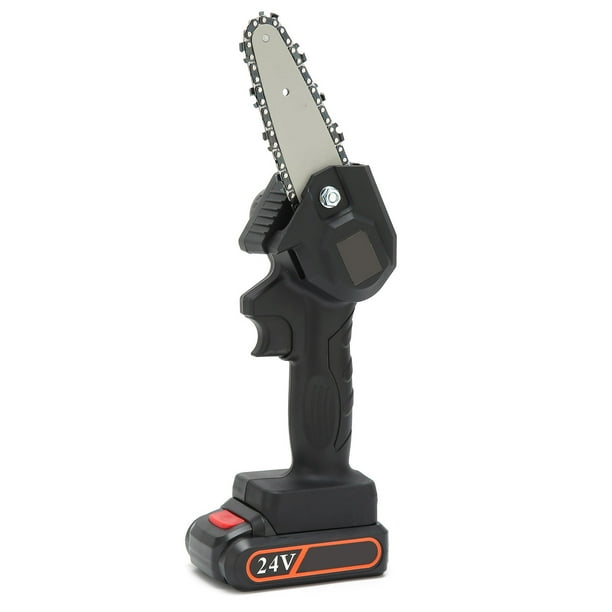 Electric Pruning Saw Hand held Wood Cutter Garden Trimming Tools Mini Electric Pruning Saw HandHeld Charging Garden Trimming Chainsaw FYD001 Black