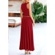 thumbnail image 2 of Conjunto de Falda Larga de 2 Piezas para Mujer PRETTYGARDEN Rojo XL, 2 of 7