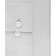 thumbnail image 4 of Michael Kors GREY FROST Men's Regular Fit Airsoft Non-Iron Shirt, US 15.5 34/35, 4 of 4