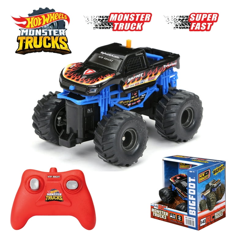 New Bright 1:43 Scale Bigfoot Monster Truck - Control Vehicle