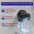 thumbnail image 3 of Ganchos Ventosa De Succión Colgador Toalla Baño Cocina Pared Sin Taladro Para Ventanas Baño Puertas De Cristal Paredes Gancho Con Ventosa (4, Negro), 3 of 4