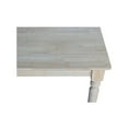 thumbnail image 4 of International Concepts Solid Wood Top Table - Turned Legs, 4 of 10