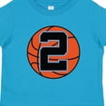 thumbnail image 4 of Inktastic Basketball 2nd Birthday 2 Year Old Boys Toddler T-Shirt, 4 of 5