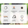 thumbnail image 4 of Gafas de ciclismo YONGSHENG Hombres Mujeres negro, 4 of 5