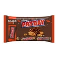 thumbnail image 2 of Payday Chocolatey Peanut Caramel Snack Size Halloween Candy, Bag 10.64 oz, 2 of 9