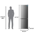 thumbnail image 3 of Equator Bottom Mount Refrigerator-Freezer w/ICE MAKER Frost Free Reversible 110V, 3 of 19