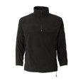 thumbnail image 2 of Sierra Pacific - Unisex Microfleece Quarter-Zip Pullover - 3351 - Onyx Black, 2 of 3