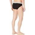 thumbnail image 2 of Calvin Klein Underwear 3 Pack Hip Brief Black Cotton Stretch NB2613954, 2 of 4