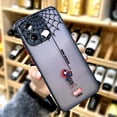 thumbnail image 5 of Funda mate para Redmi A1 K50 K40 GAMING K30 K20 10X 10C 10 9C 9T 9A 9 8 PRO 4G 5G Funda dibujos animados Marvel Spider-Man Spider Web, 5 of 5