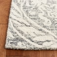 thumbnail image 3 of SAFAVIEH Abstract Constantine Damask Wool Area Rug, Ivory/Gray, 6' x 6' Square, 3 of 11