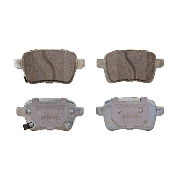Disc Brake Pad Set Fits select: 2014-2020 FIAT 500L