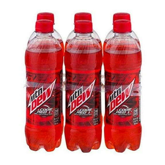 Code Red Soda, 16.9 oz bottle (6 count)