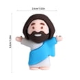 thumbnail image 3 of Fiudx Juego de Figuras Religiosas de Pvc, Muñecos Coloridos de Cristo Salvador, Recuerdos de Pascua, Artículos Religiosos, Decoraciones para Festivales, Juego de 20 Piezas, Tamaño 3,2 X 2,6 Cm, 3 of 6