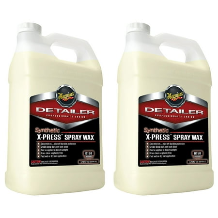 Meguiar's Synthetic X Press Detailer Spray Auto Wax Mist, 1 Gallon (2