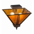thumbnail image 7 of Meyda Tiffany 163127 Prairie Loft 2 Light 19" Wide Semi-Flush Ceiling Fixture - MultiColor, 7 of 7