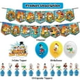 thumbnail image 2 of 32 PCS For DuckTales Cartoon Theme Birthday Party Decorations,13 Cupcake Toppers,18 Balloons,With 1 Happy Birthday Banner Garland,for Party Supplies Decorations, 2 of 7