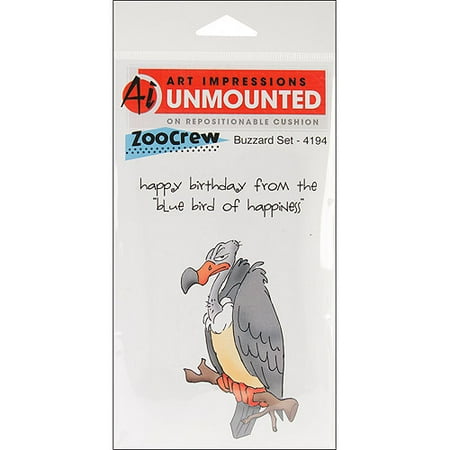 Art Impressions Zoo Crew Cling Rubber Stamp