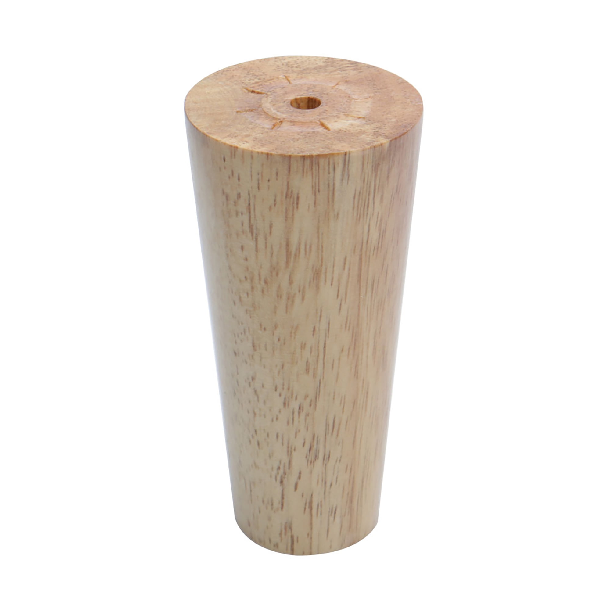 4.7" Wood Furniture Leg Round Tapered Couch Sofa Feet Wood