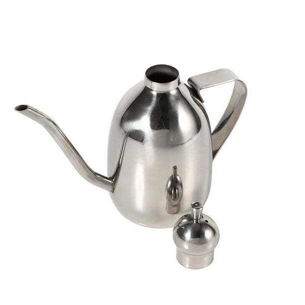 Olla de aceite ANGGREK dispensador de aceite de oliva de Acero inoxidable 035 L uso doméstico en la cocina