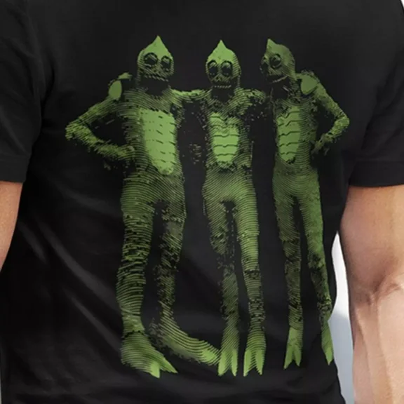 Land of The Lost Tshirt Sleestak Tee Shirt Sleestaks T shirt Retro Cool T-Shirt