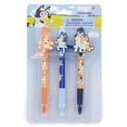 thumbnail image 3 of Bolígrafo Innovative Designs Bluey and Bingo, paquete de 3 con clips de goma, 3 of 3
